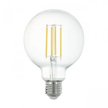Lm-zig żarówka globo g95 6W led 2700K klar-przezroczyst sterowana przez aplikacje i pilota